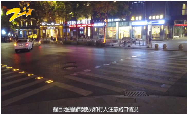 北京智慧斑馬線試運行，夜間過街更安全